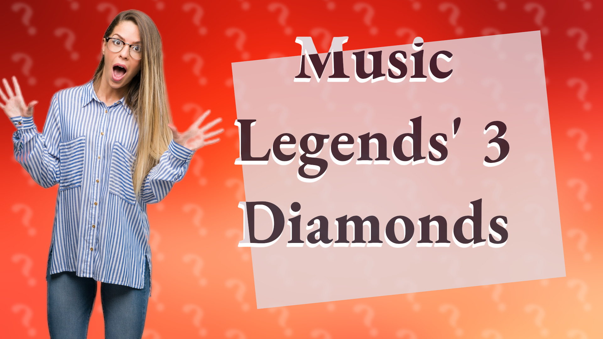 Music Legends' 3 Diamonds