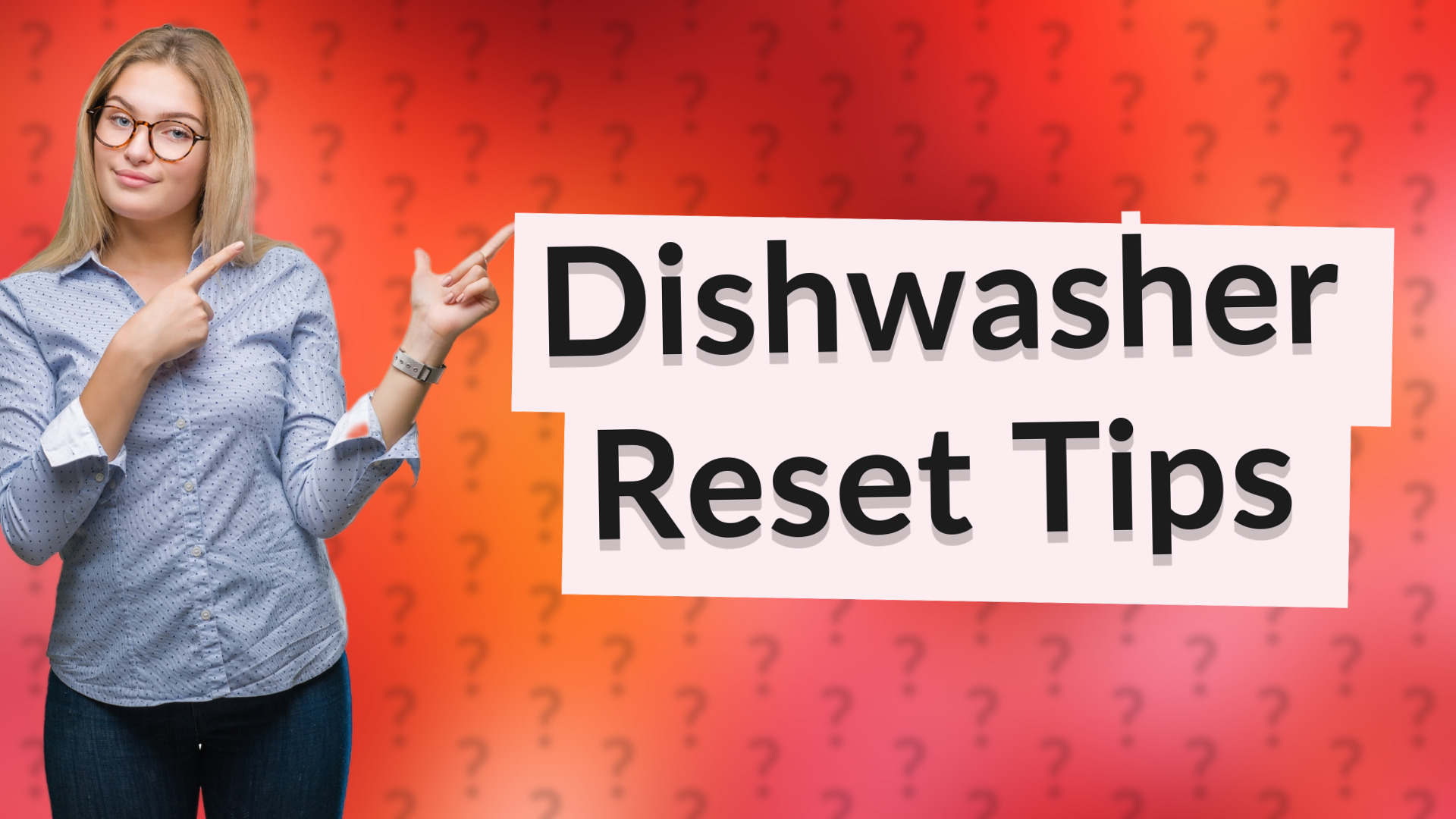 Dishwasher Reset Tips