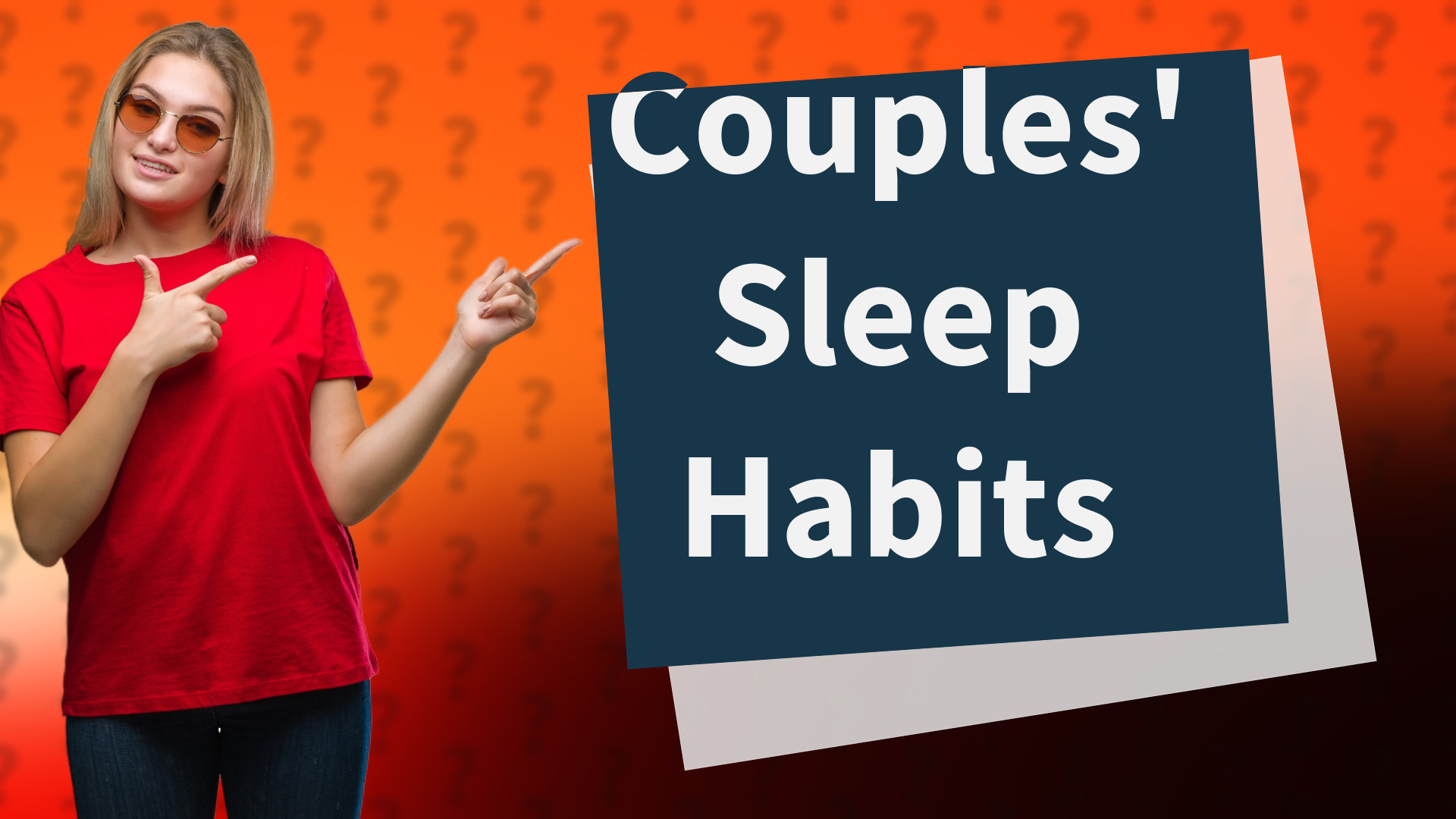 Couples' Sleep Habits