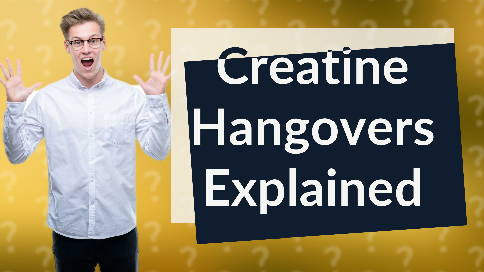 Creatine Hangovers Explained