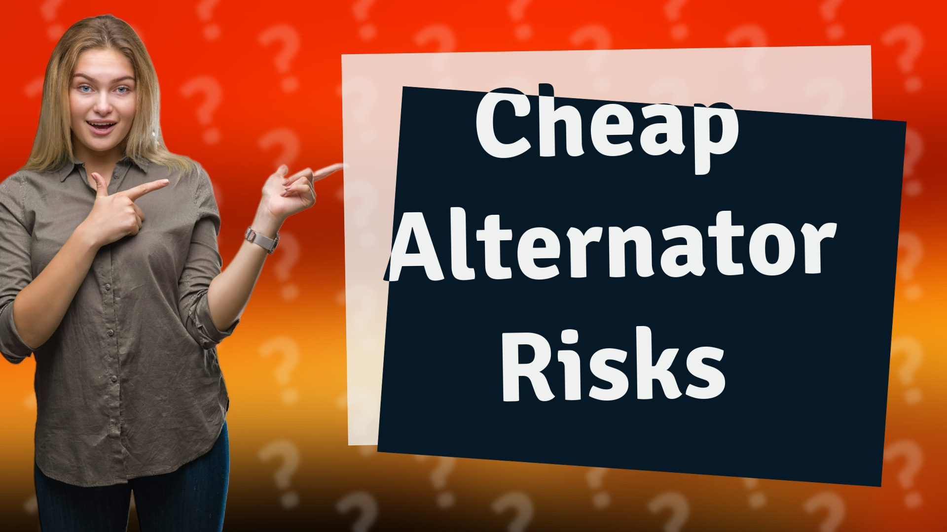 Cheap Alternator Risks