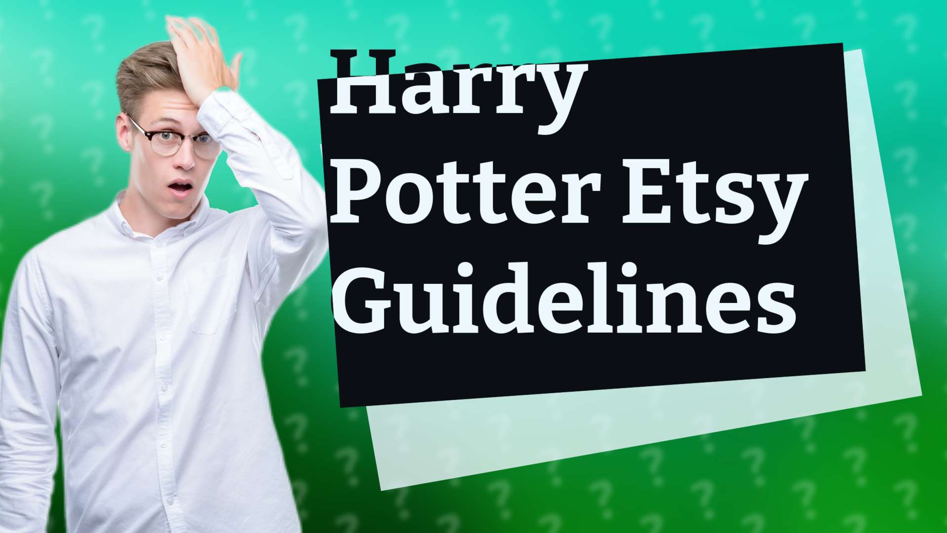 Harry Potter Etsy Guidelines