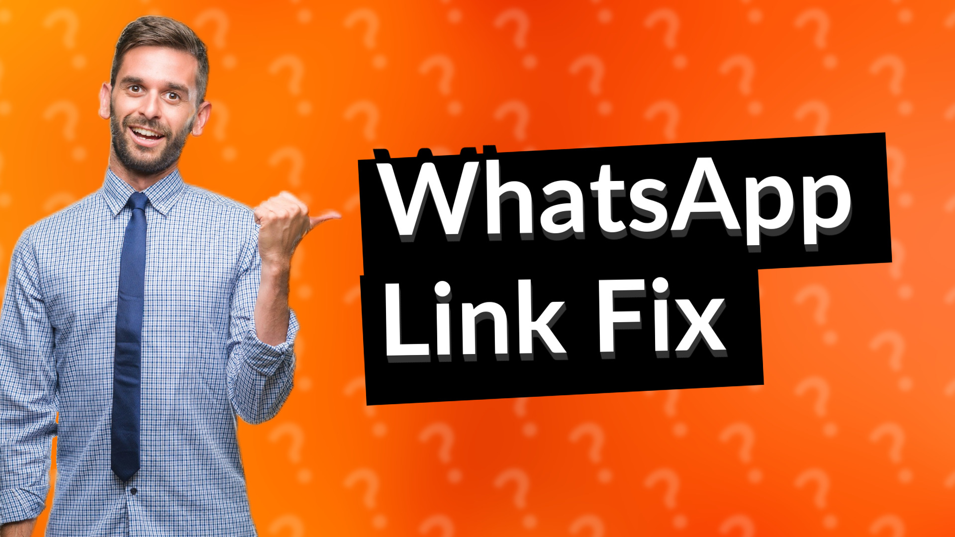 WhatsApp Link Fix