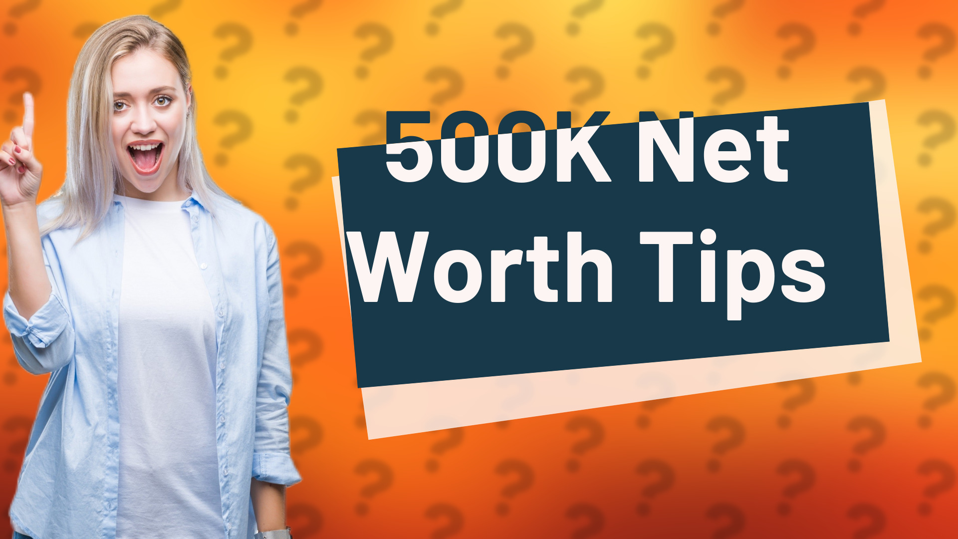 500K Net Worth Tips