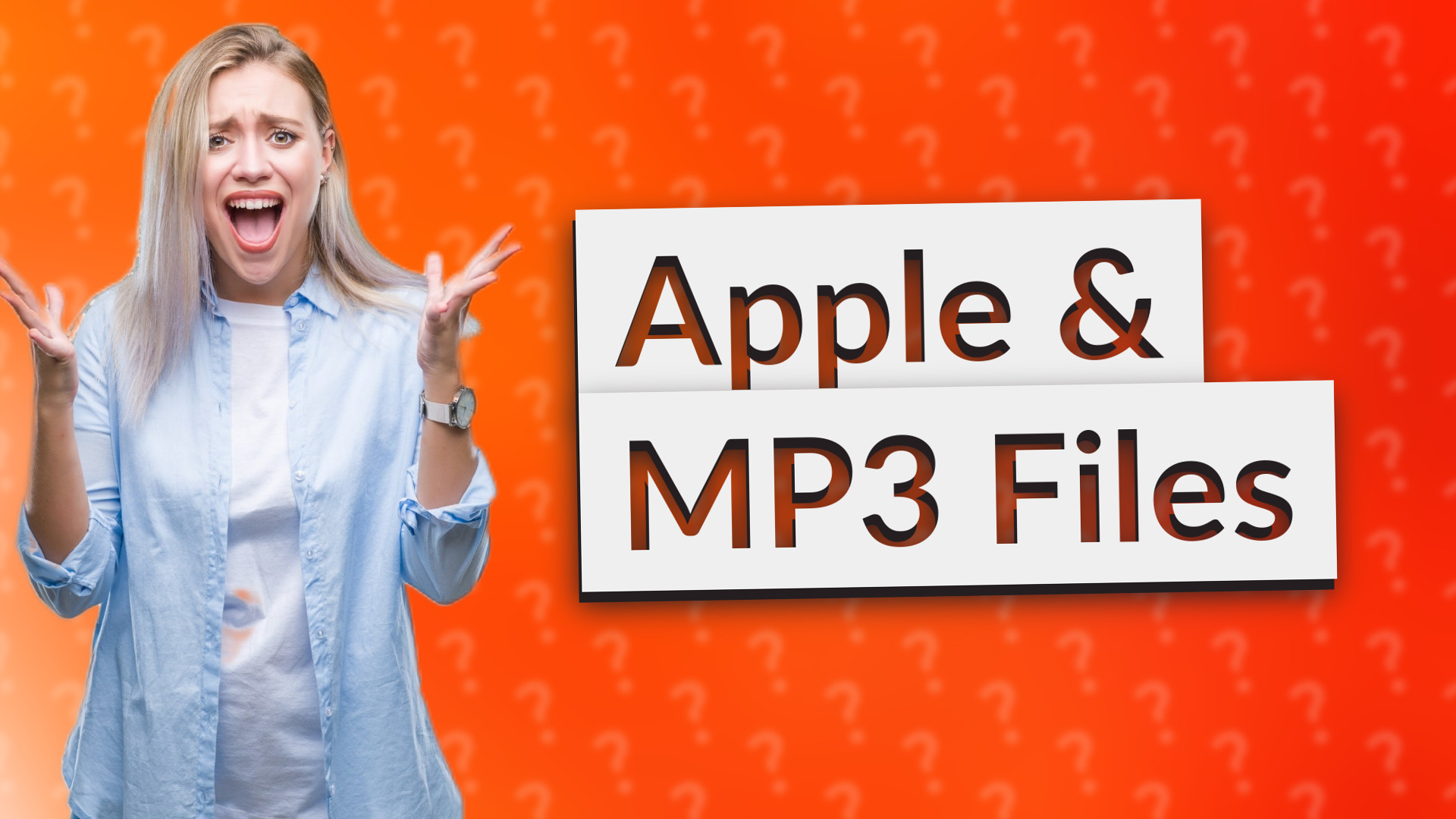 Apple & MP3 Files
