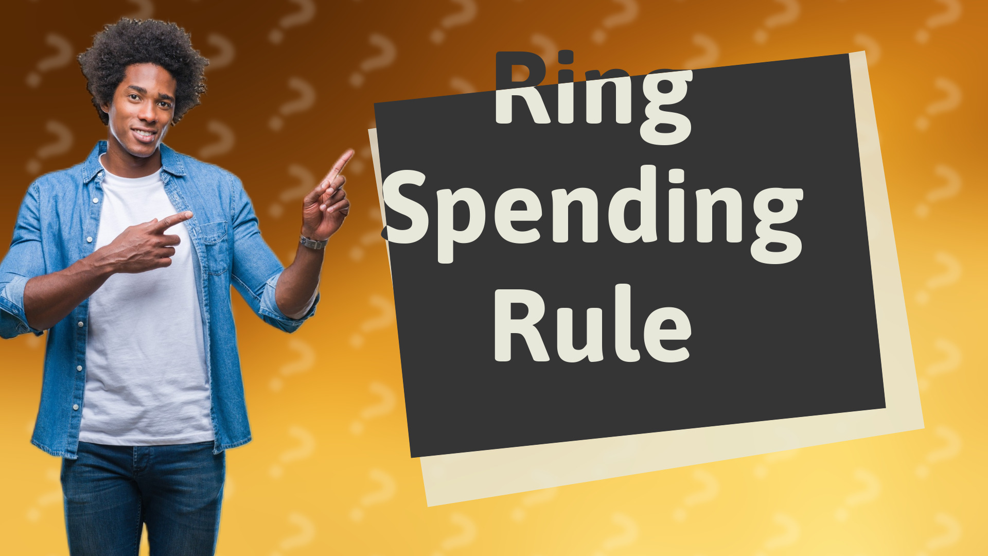 Ring Spending Rule