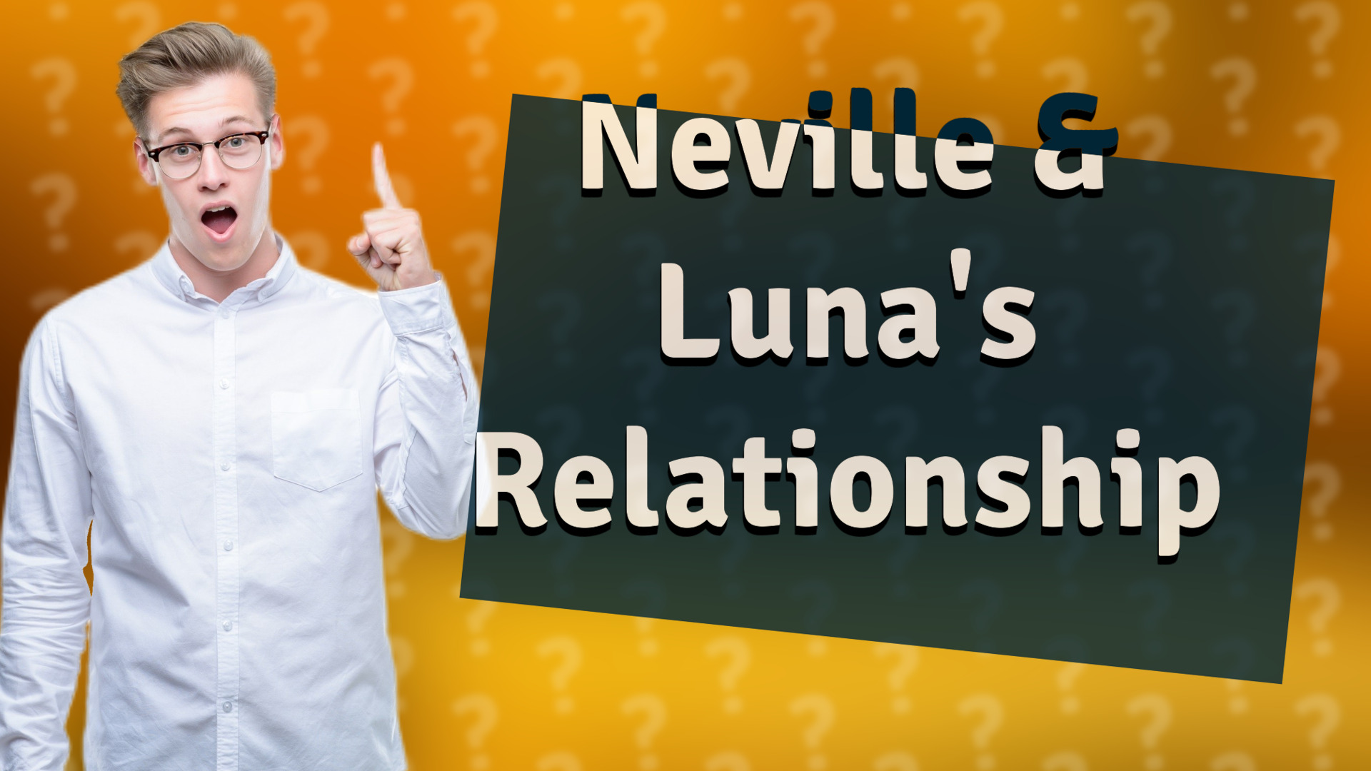 Neville & Luna's Relationship