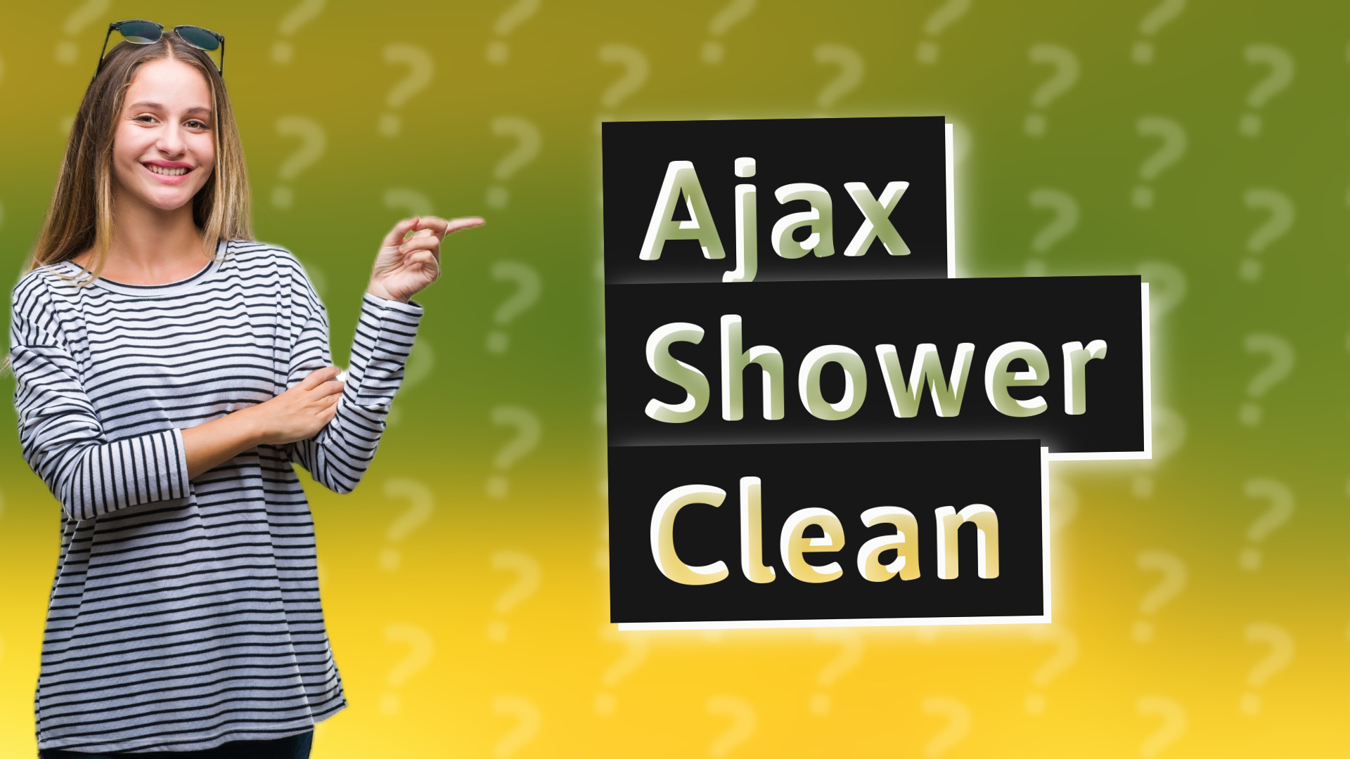 Ajax Shower Clean