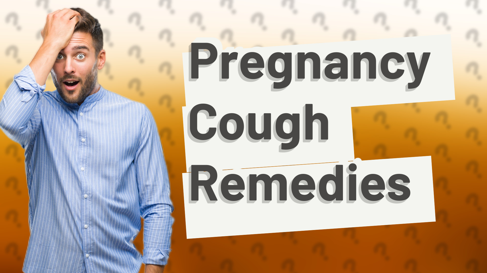 Pregnancy Cough Remedies