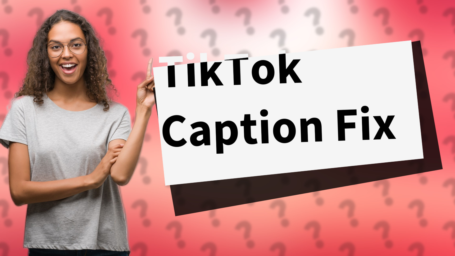 TikTok Caption Fix