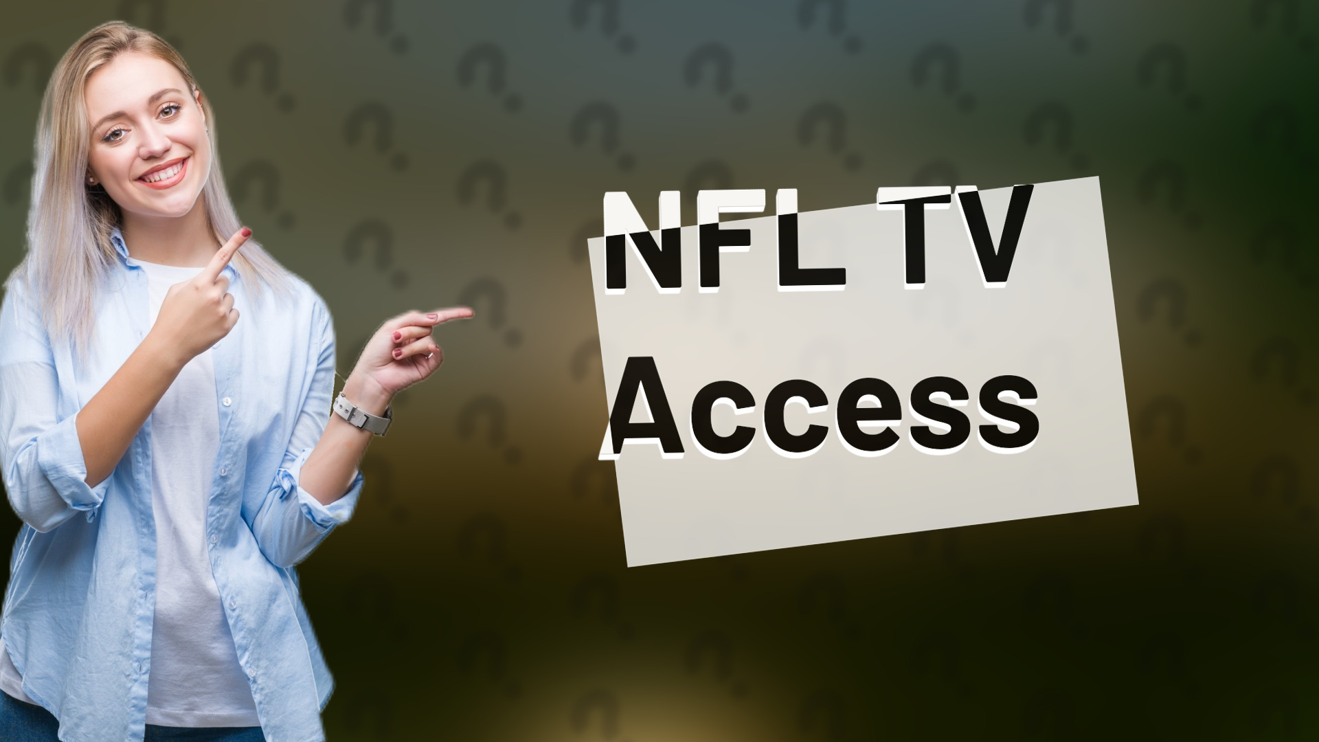 NFL TV Access