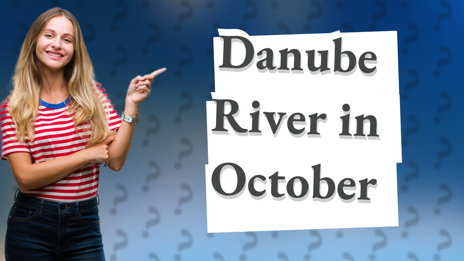 Danube River in October