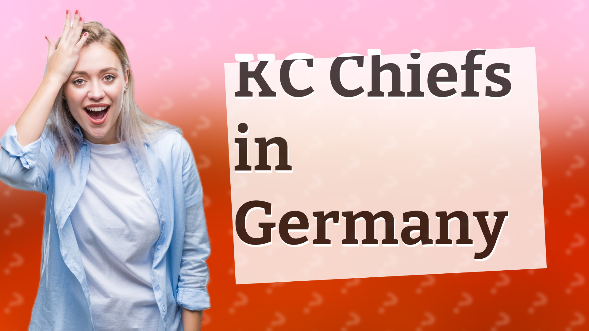 KC Chiefs in Germany
