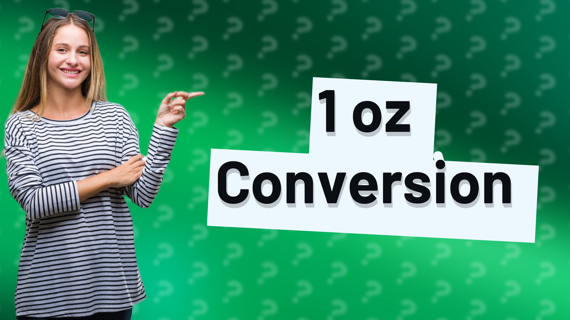 1 oz Conversion
