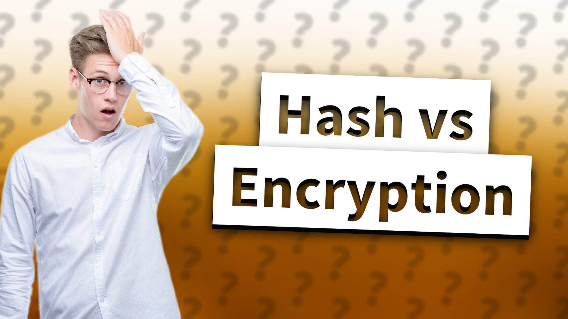 Hash vs Encryption