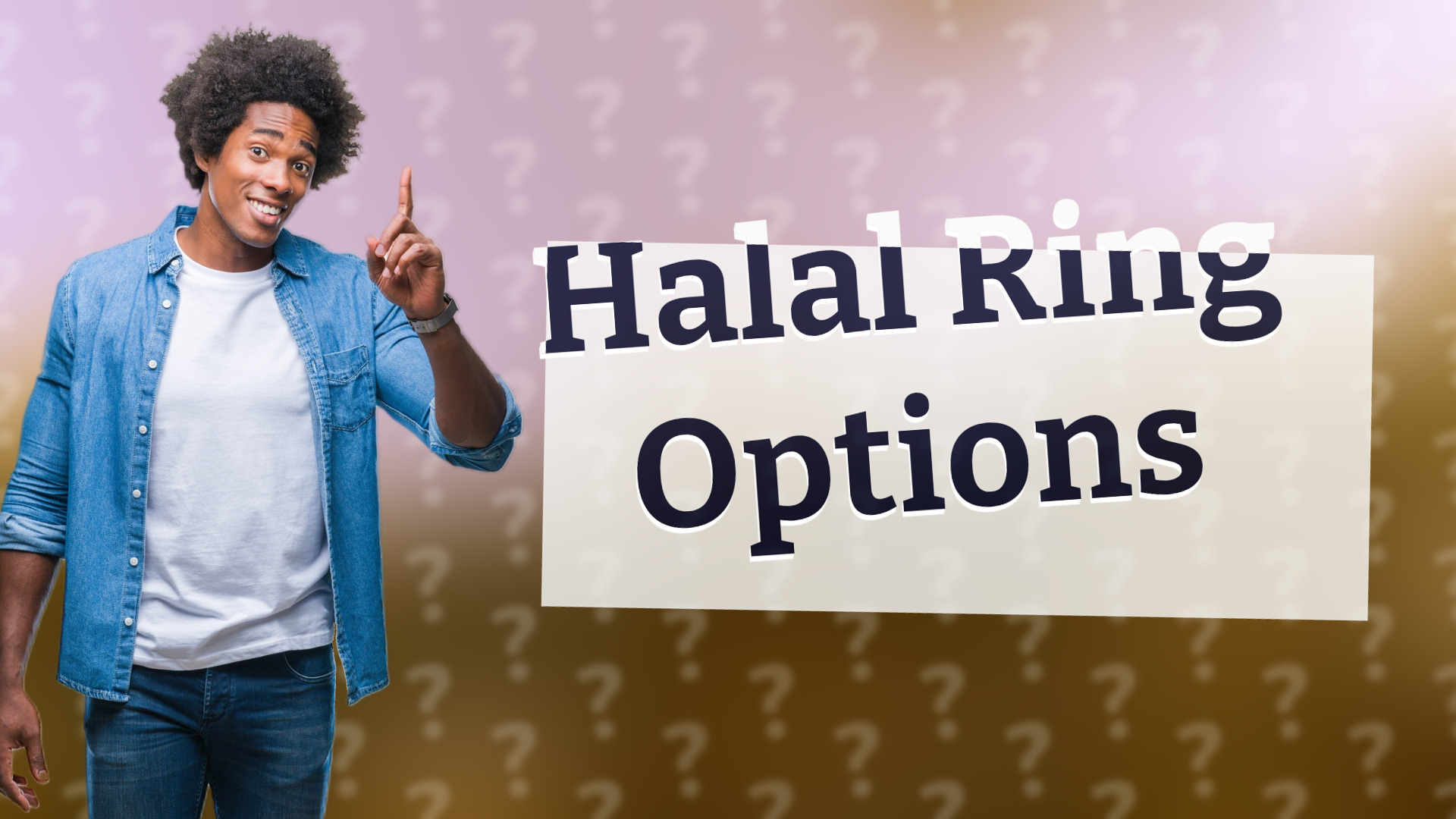 Halal Ring Options