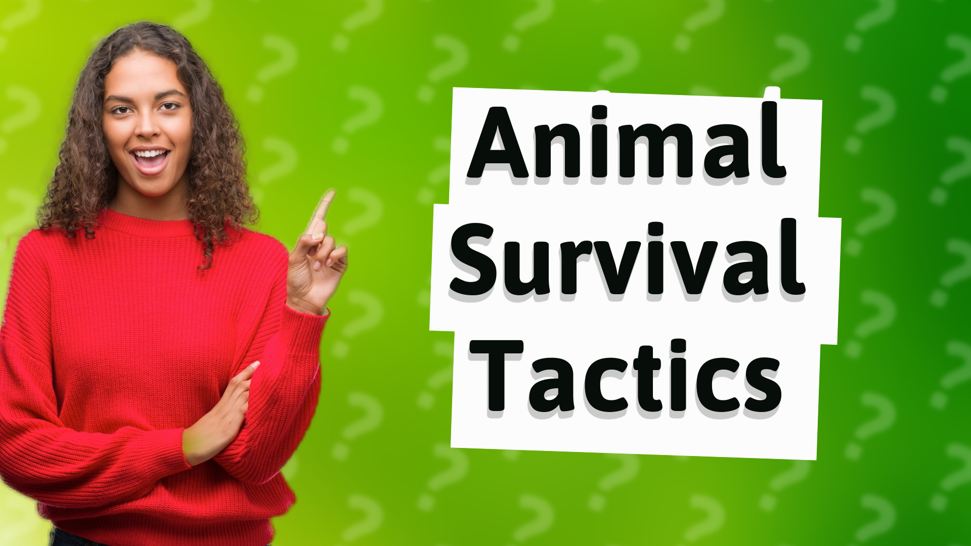 Animal Survival Tactics