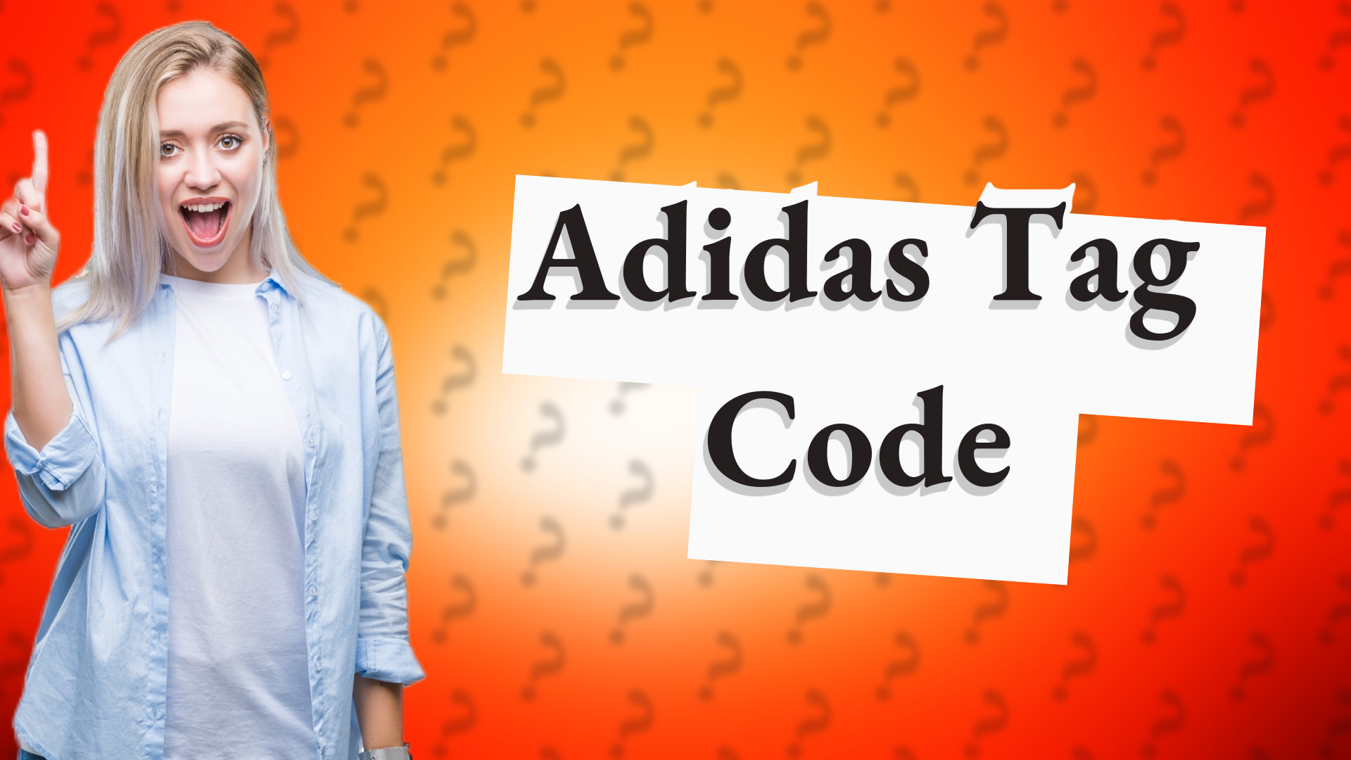 Adidas Tag Code
