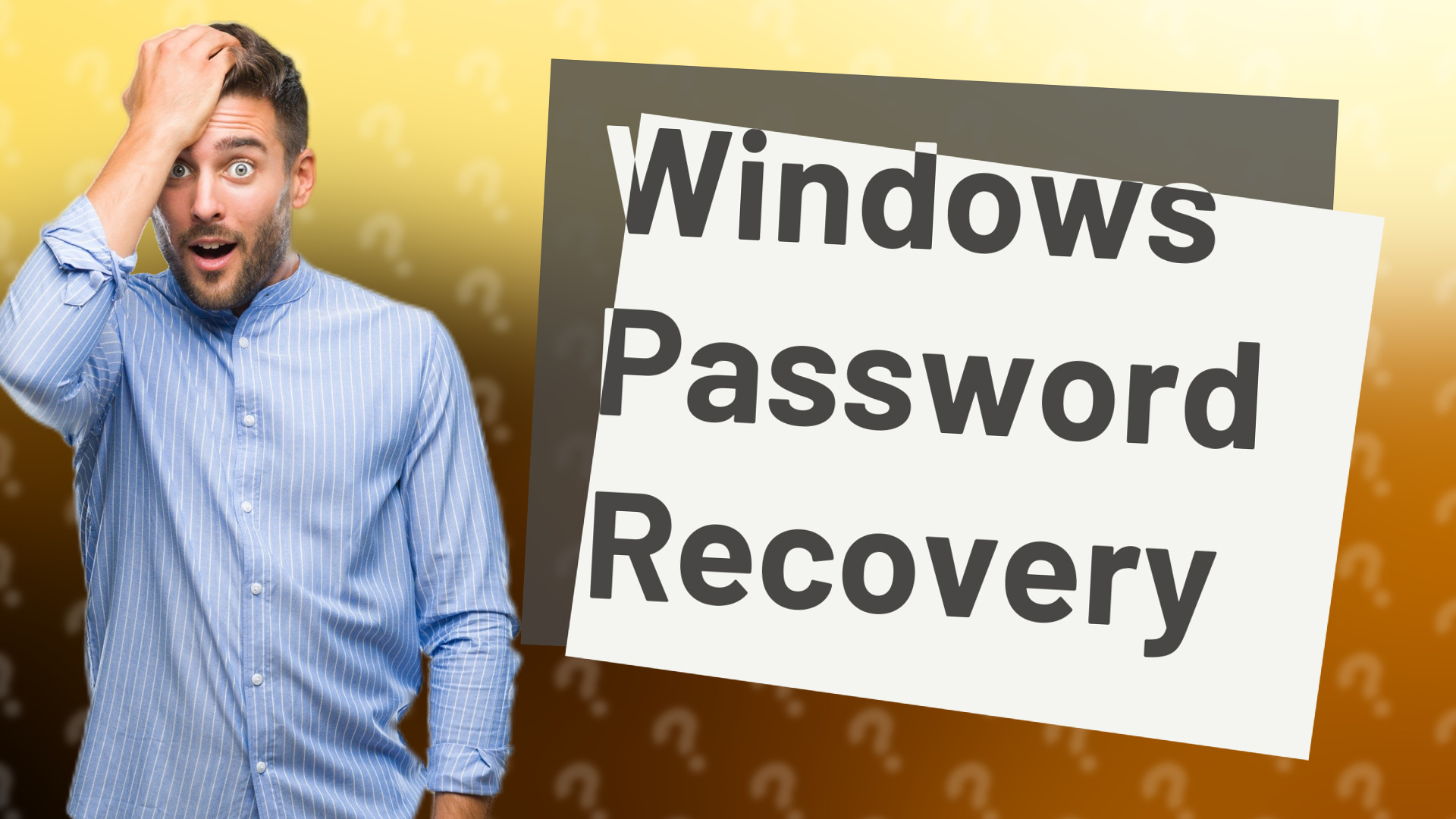 Windows Password Recovery
