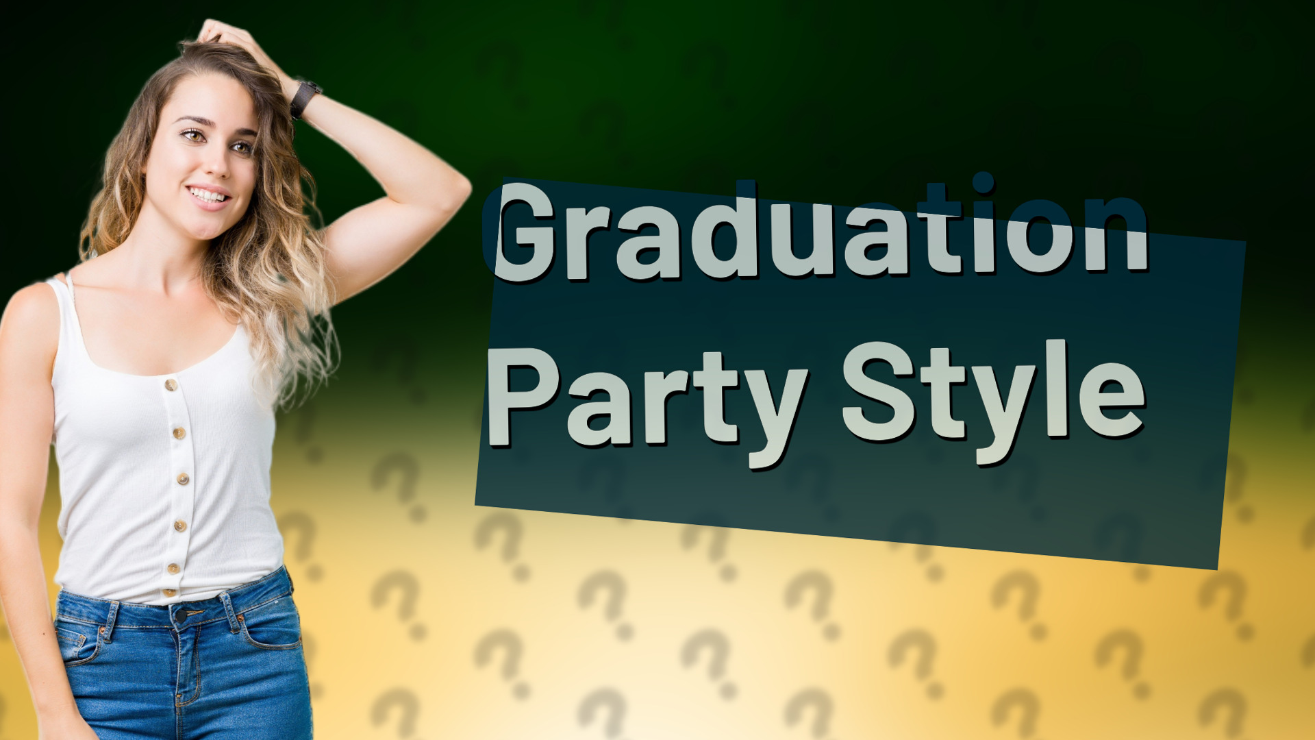 Graduation Party Style