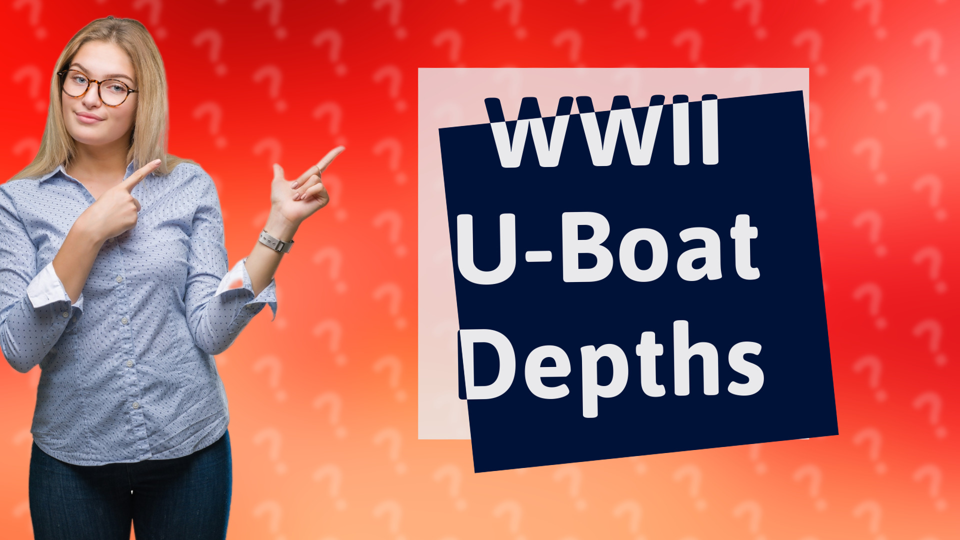WWII U-Boat Depths