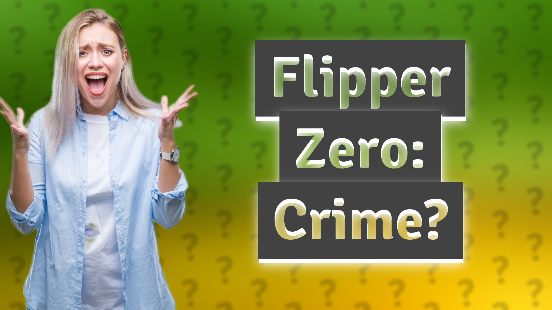 Flipper Zero: Crime?
