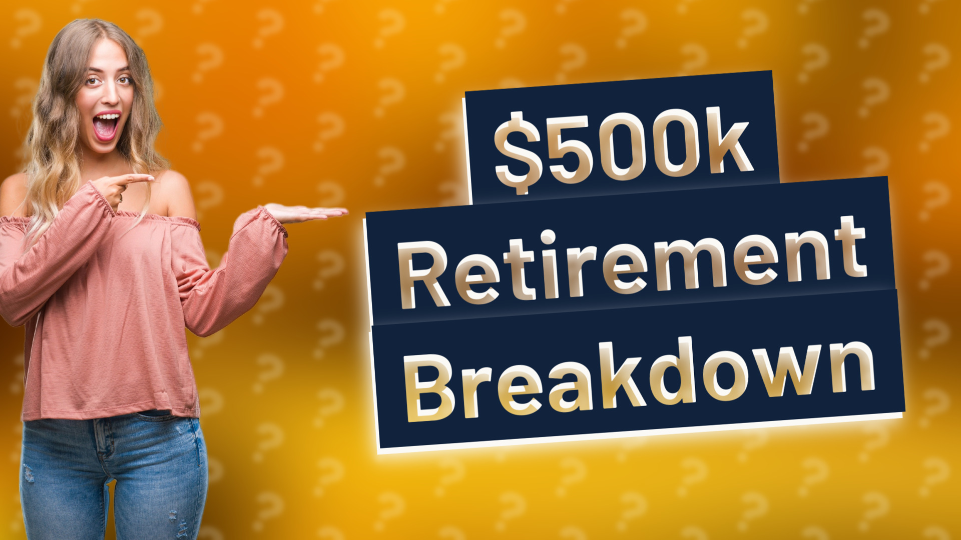 $500k Retirement Breakdown