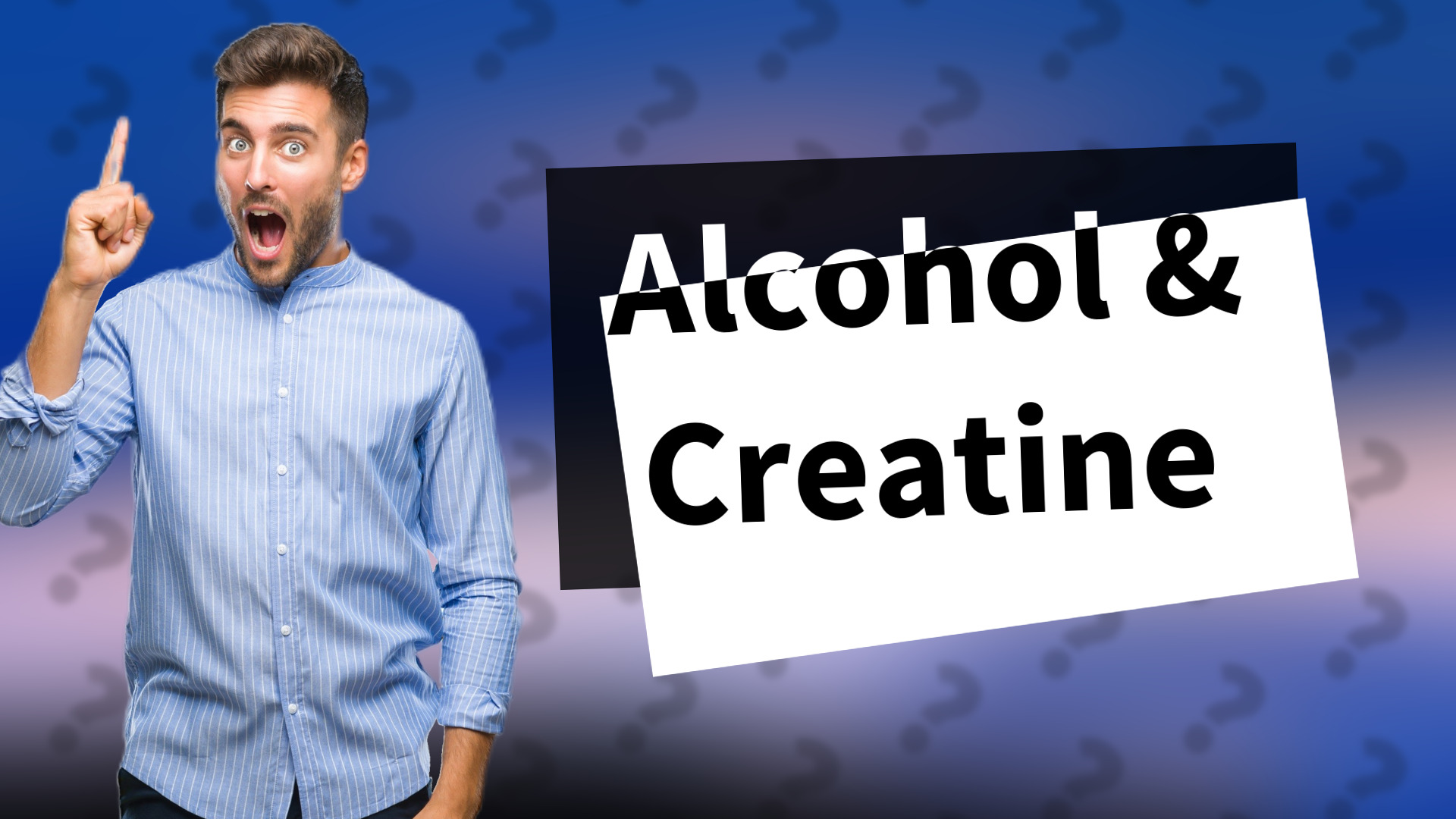 Alcohol & Creatine