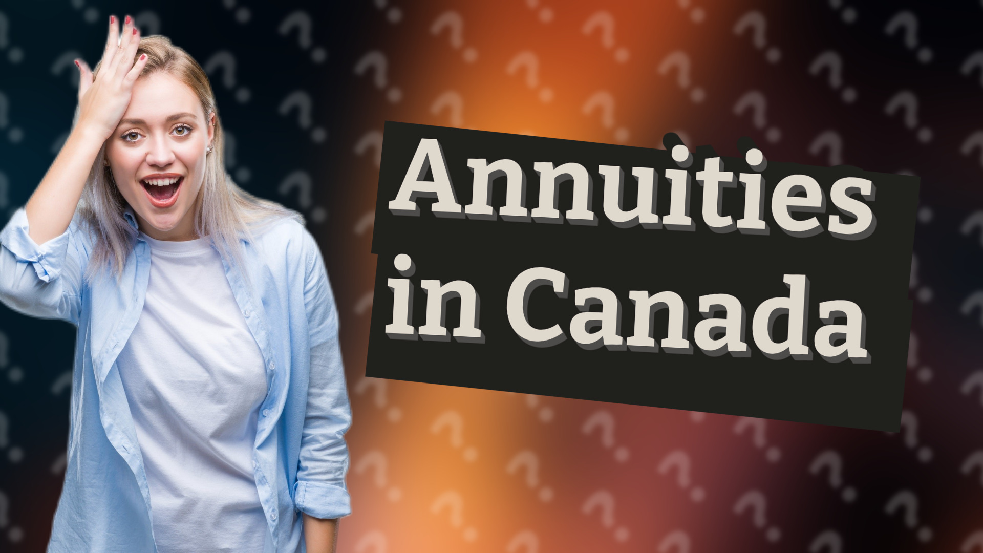 Annuities in Canada