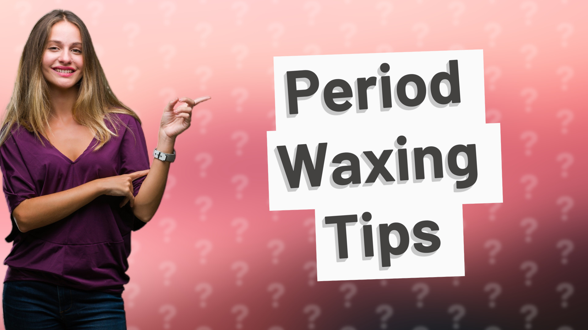 Period Waxing Tips