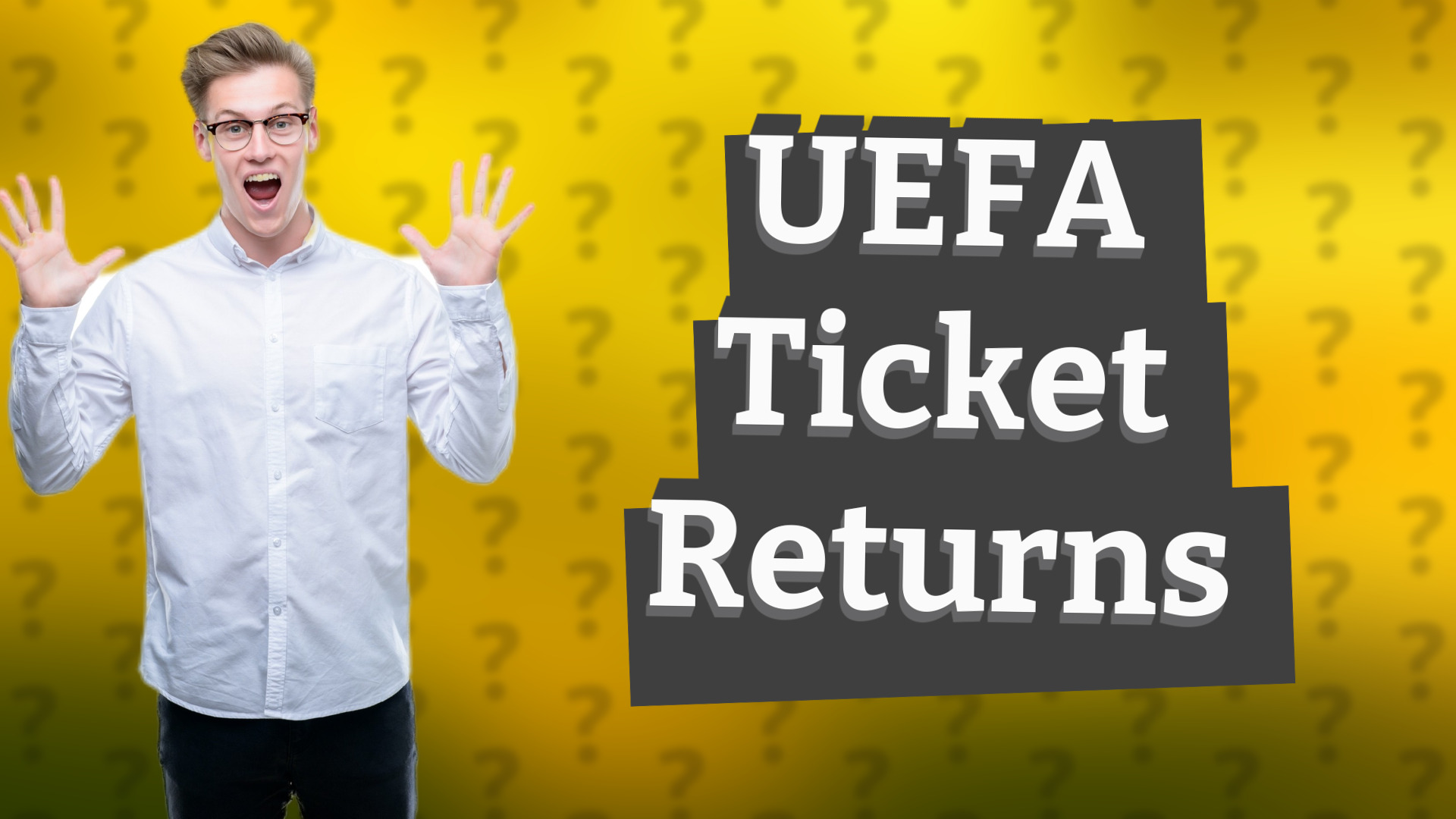 UEFA Ticket Returns