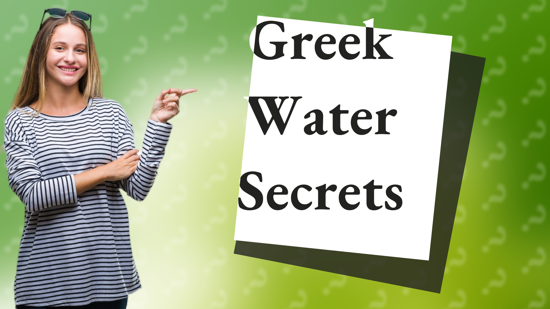Greek Water Secrets