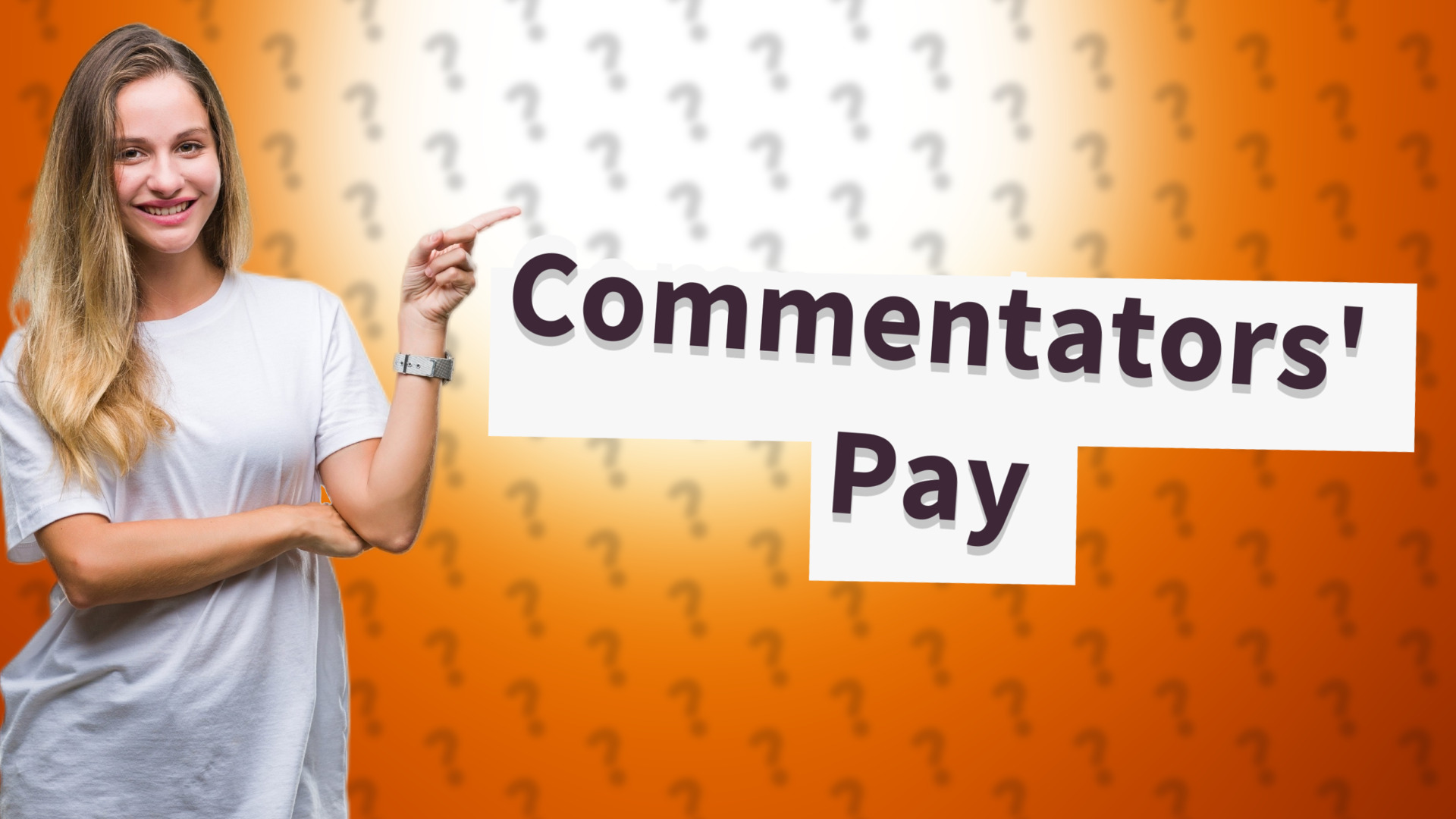 Commentators' Pay