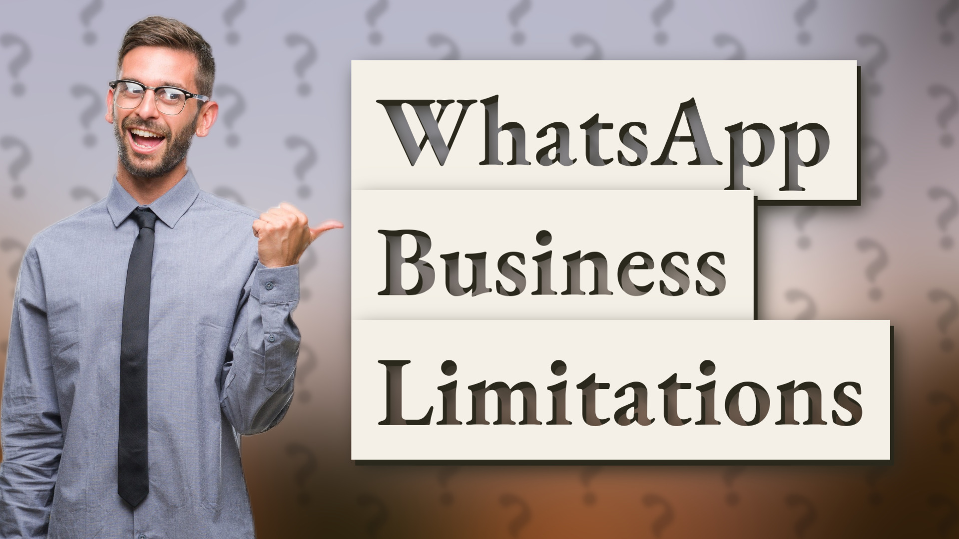 WhatsApp Business Limitations