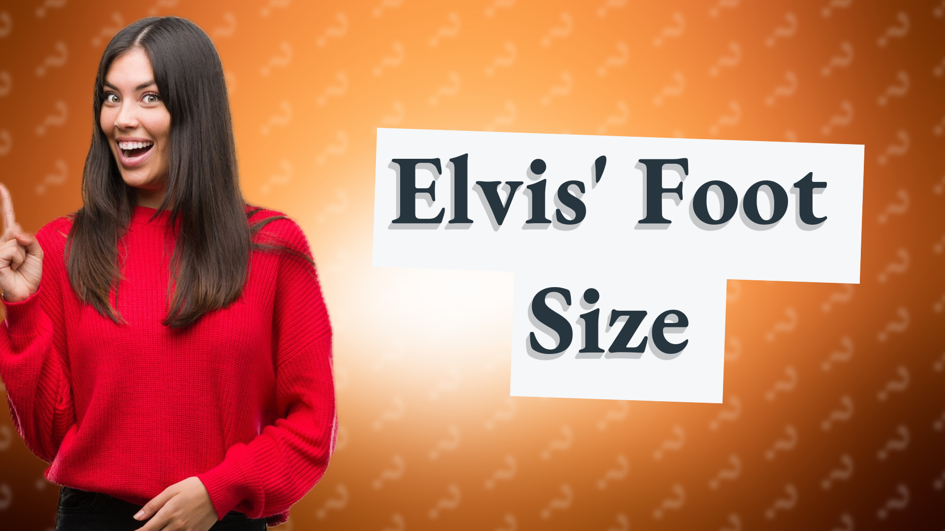 Elvis' Foot Size