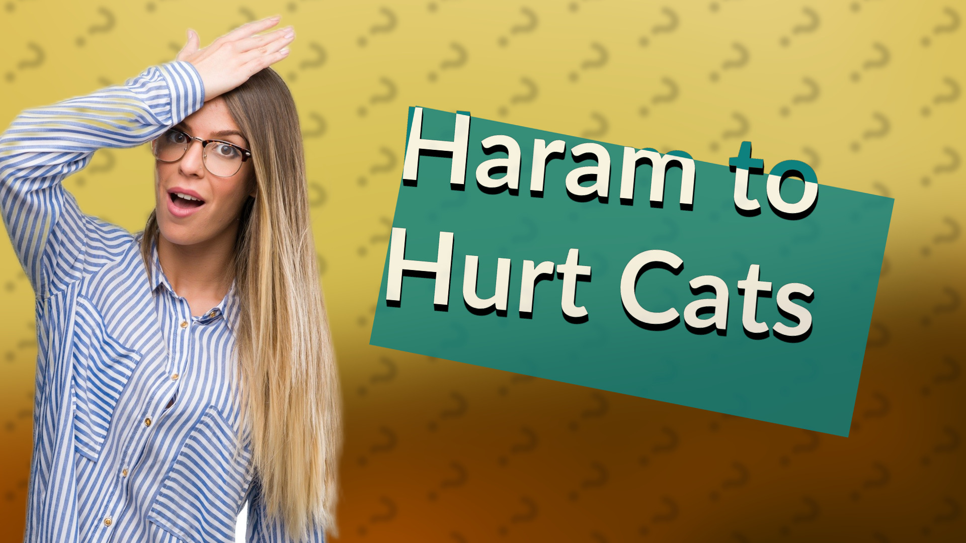 Haram to Hurt Cats