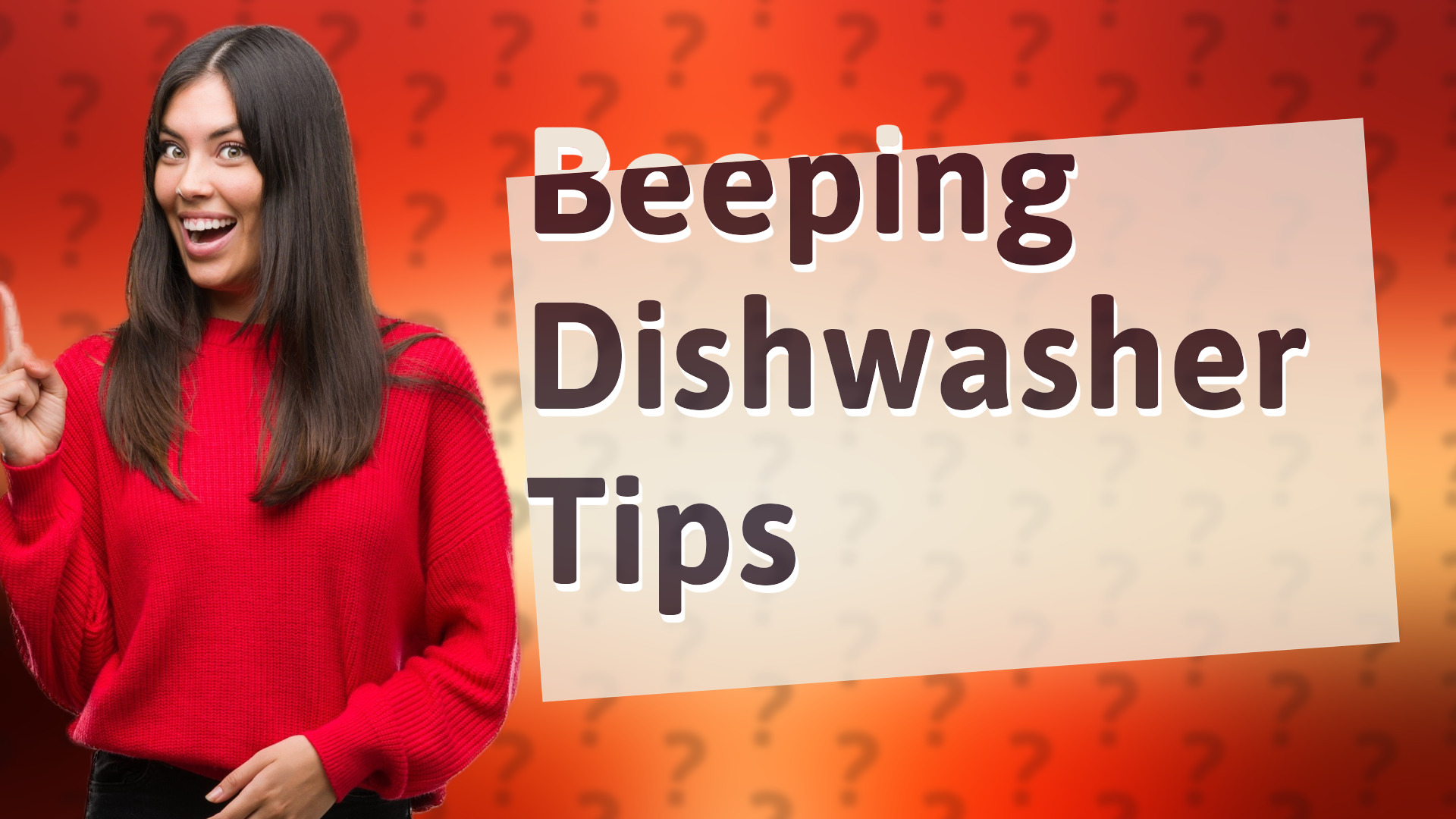 Beeping Dishwasher Tips