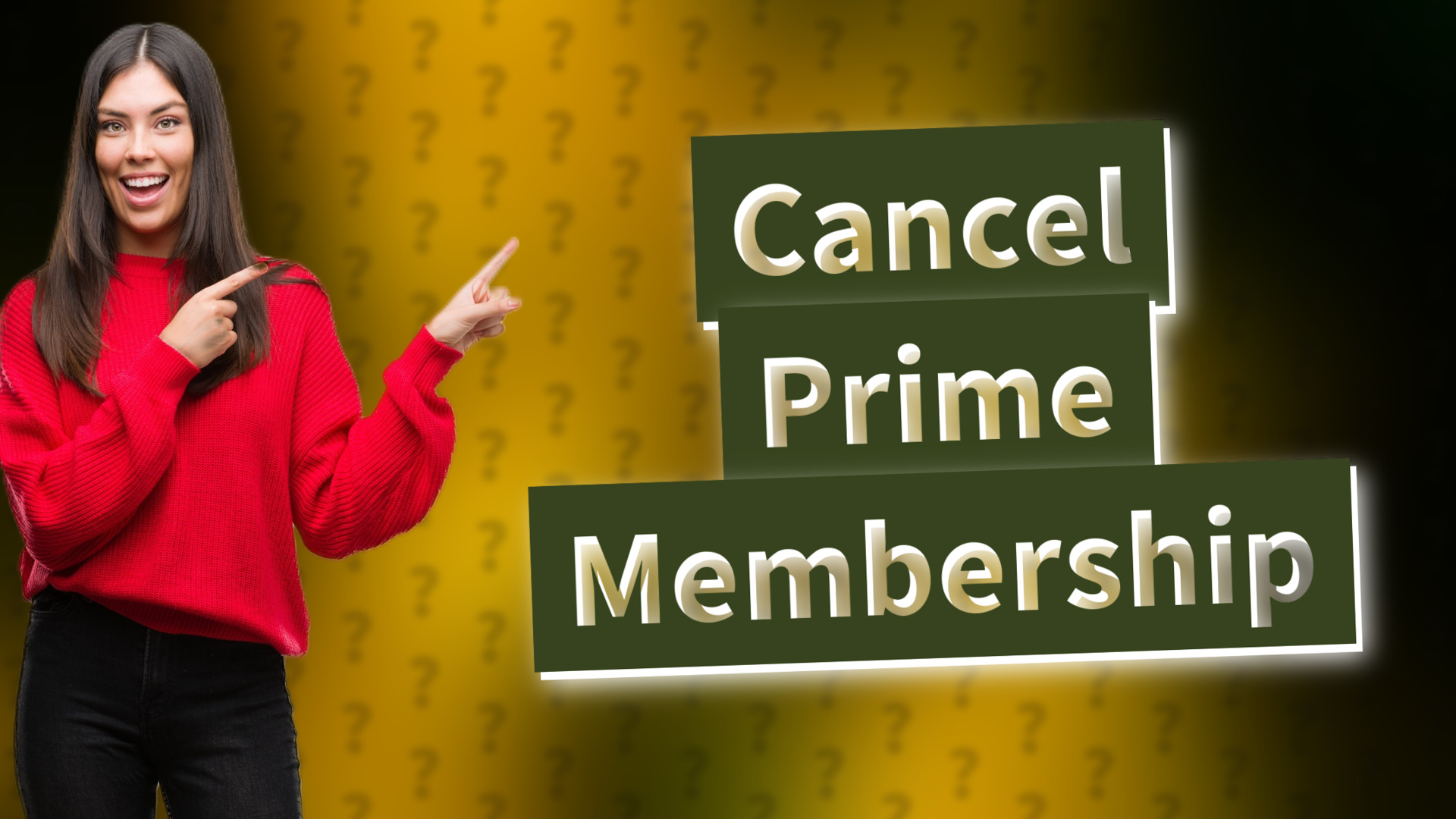Cancel Prime Membership