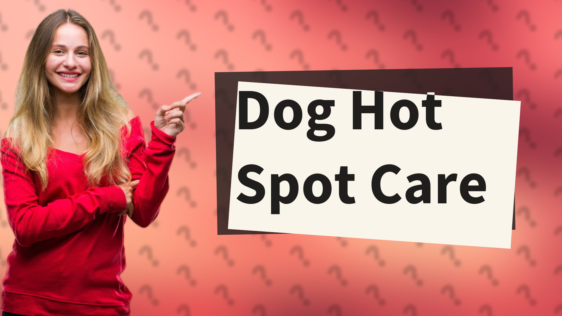 Dog Hot Spot Care