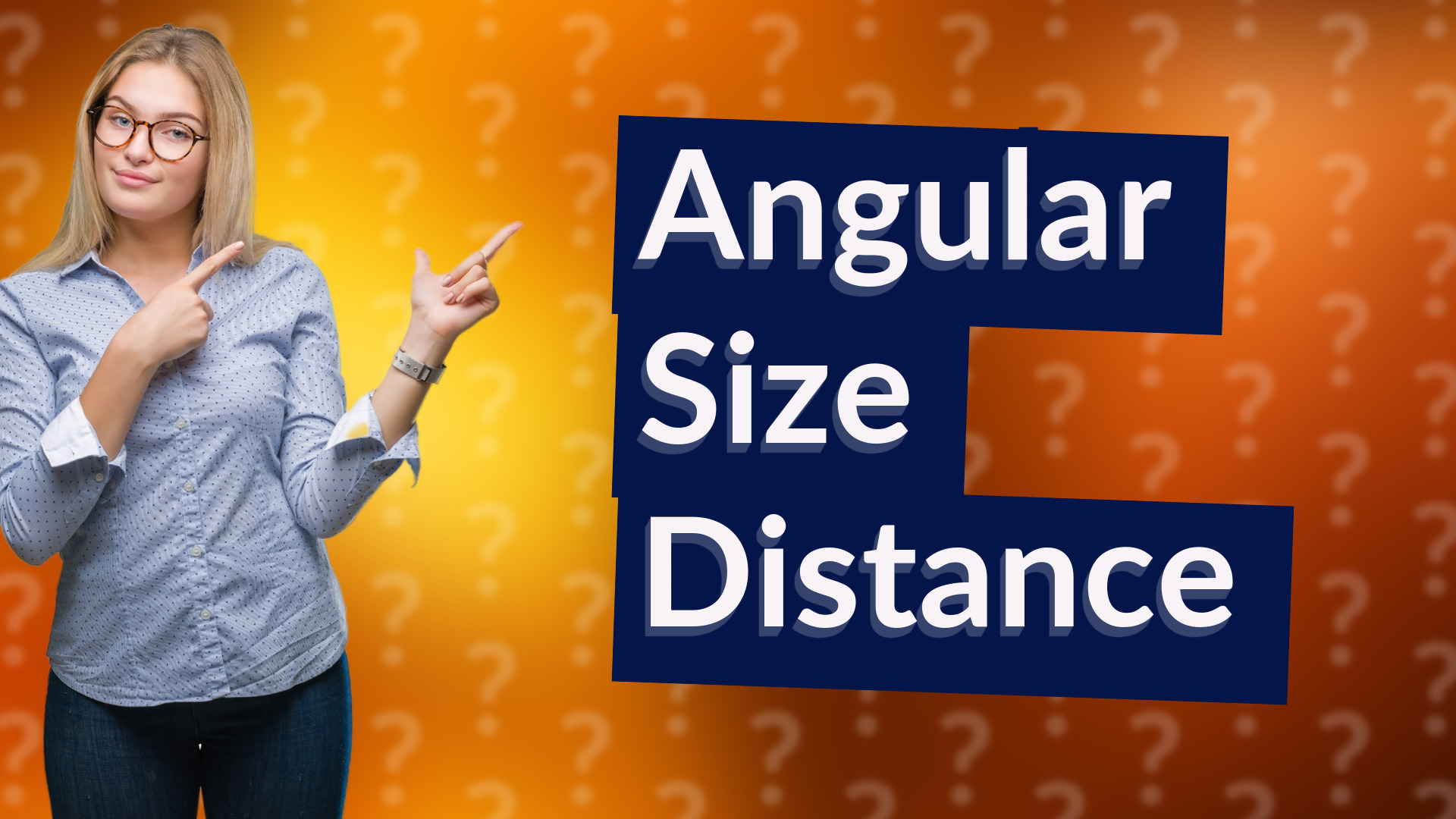 Angular Size Distance