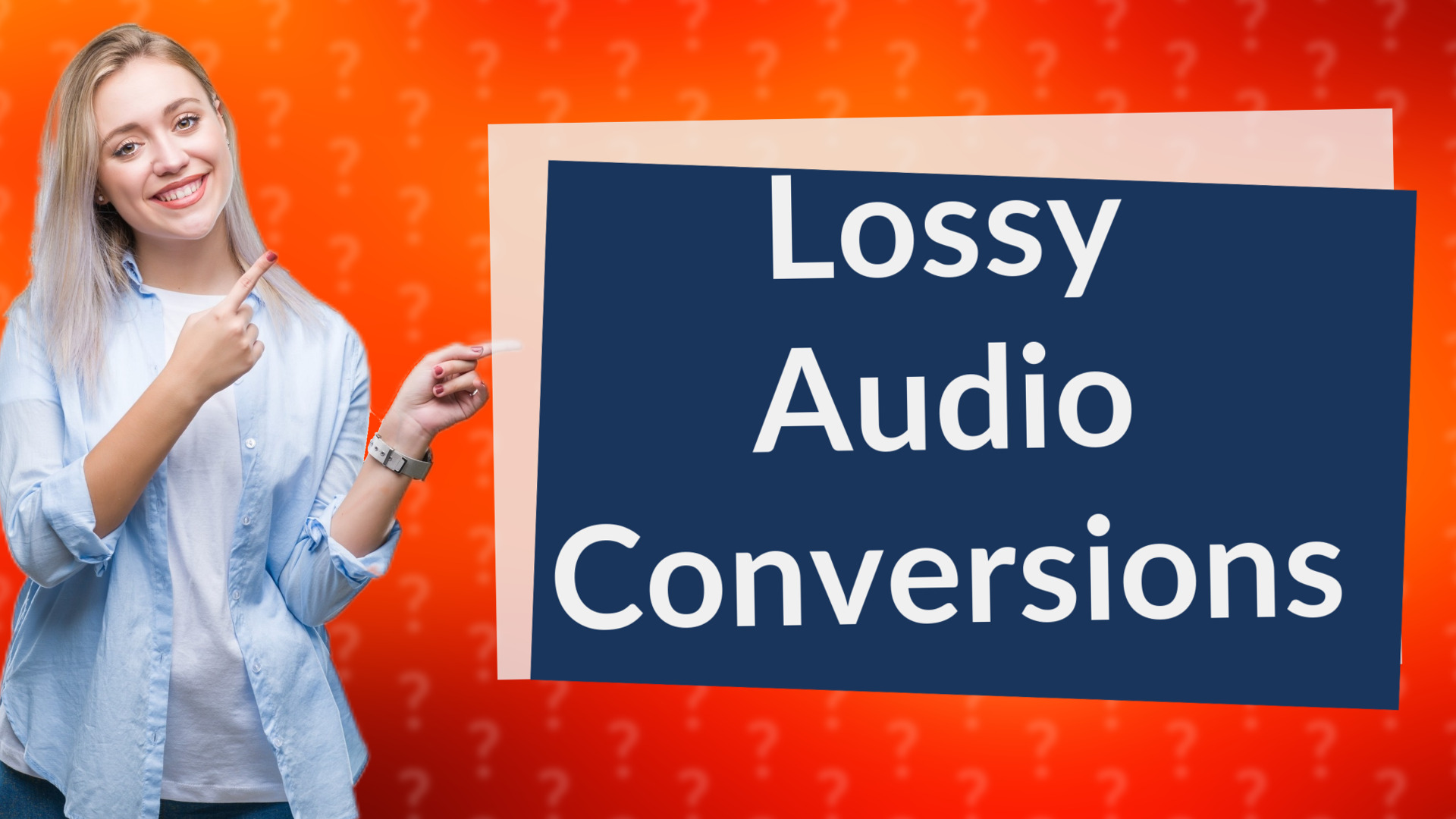 Lossy Audio Conversions