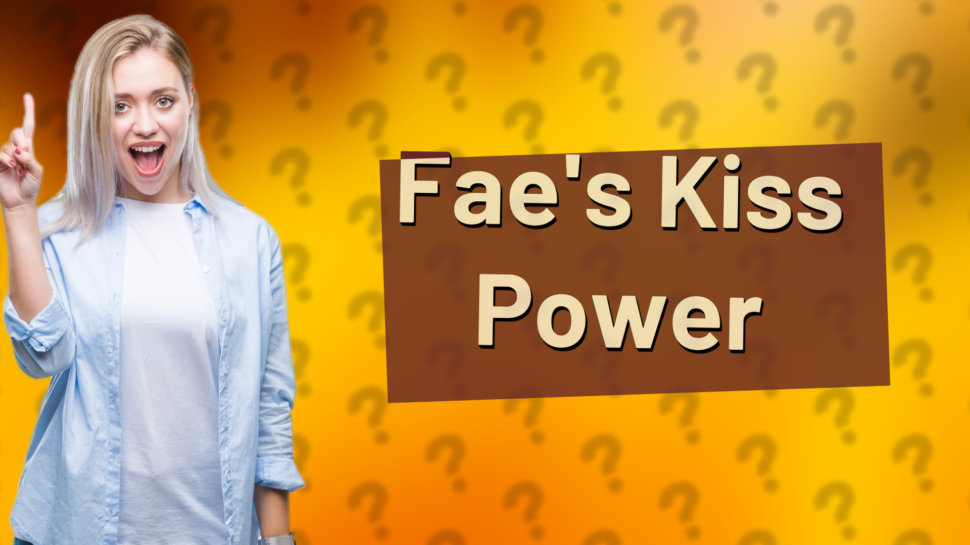 Fae's Kiss Power