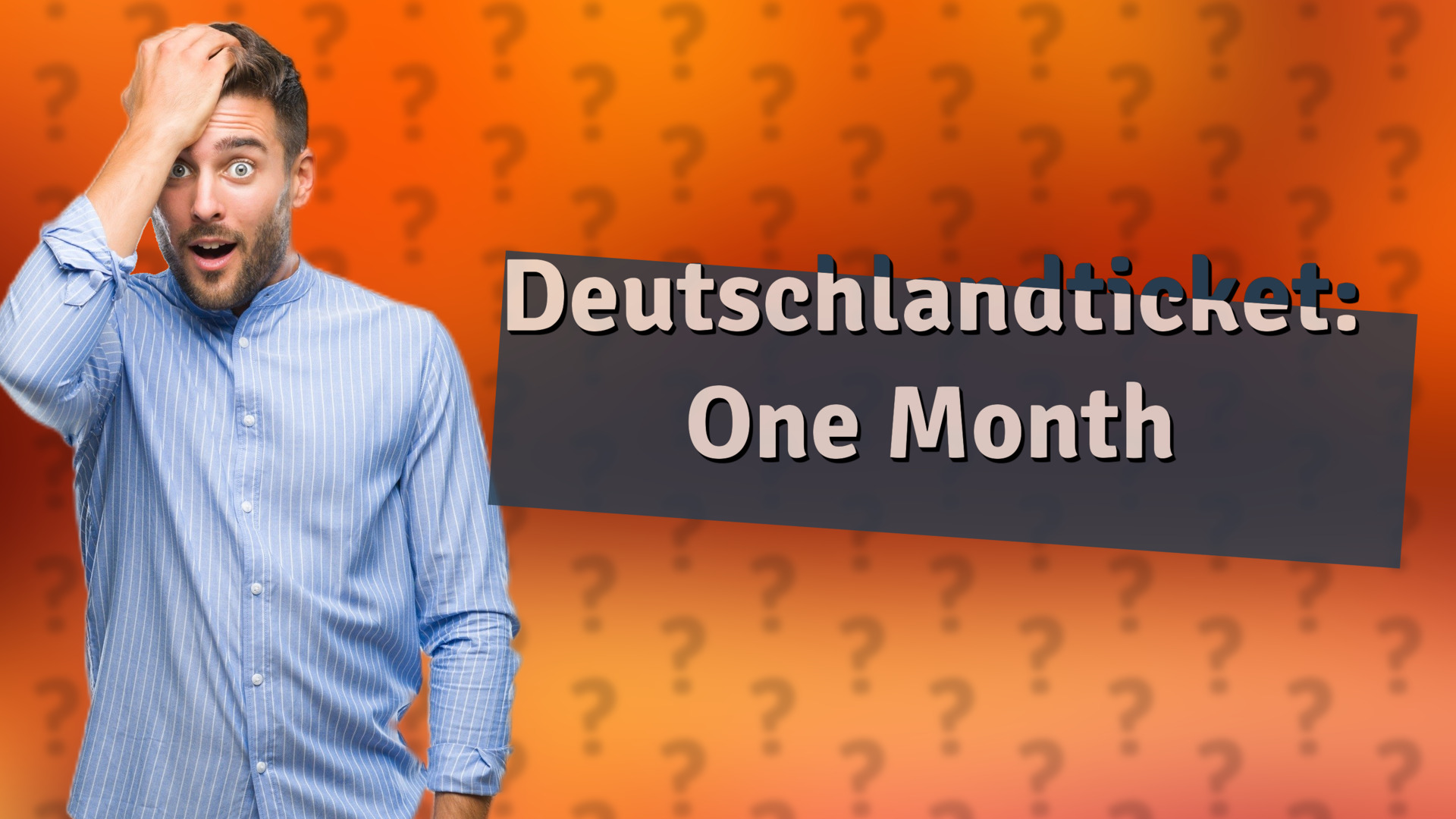 Deutschlandticket: One Month