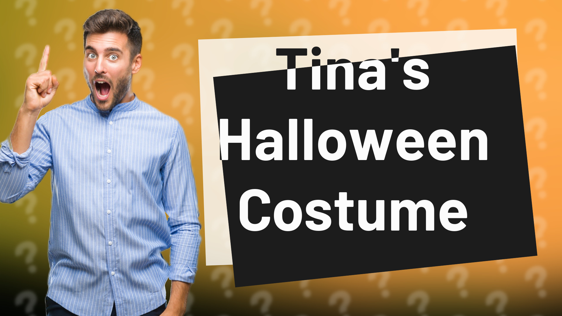 Tina's Halloween Costume