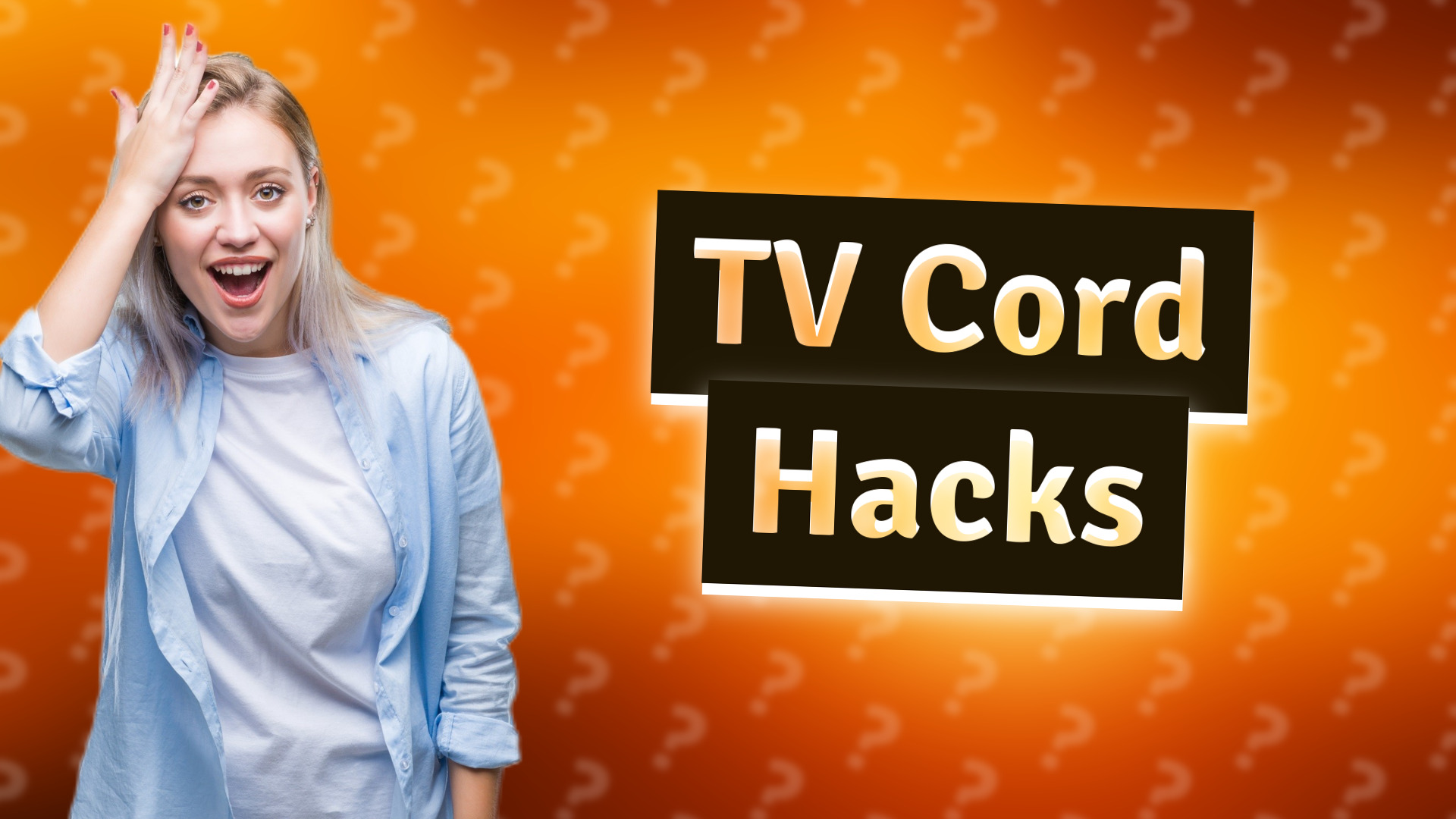 TV Cord Hacks