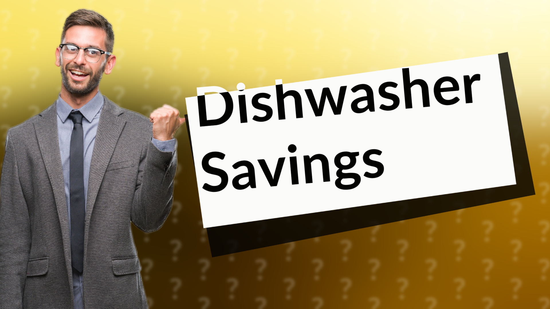 Dishwasher Savings