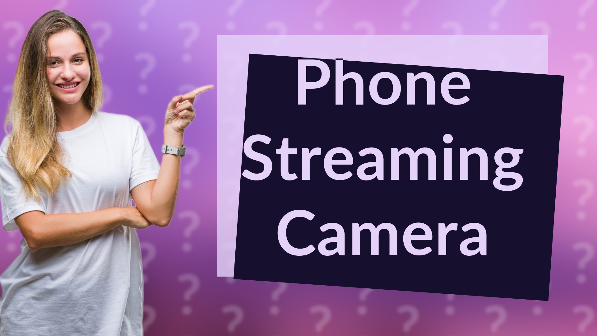 Phone Streaming Camera