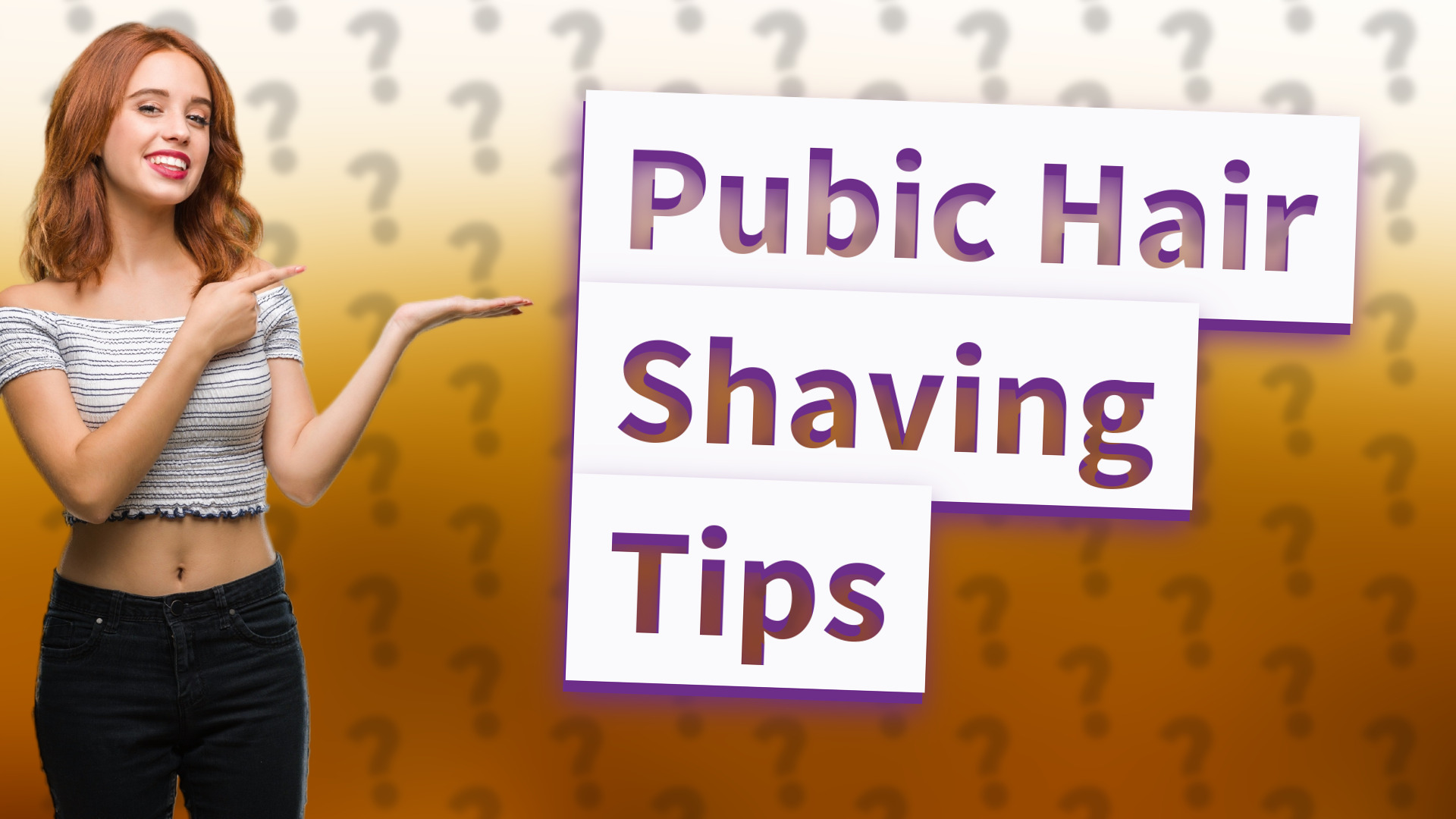 Pubic Hair Shaving Tips