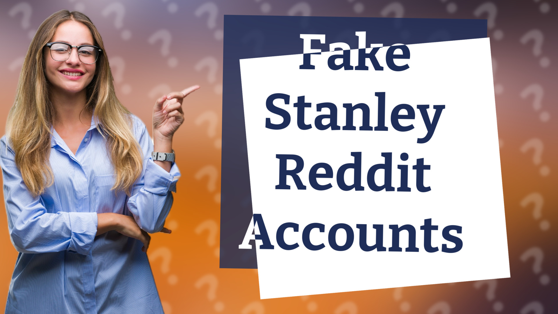 Fake Stanley Reddit Accounts