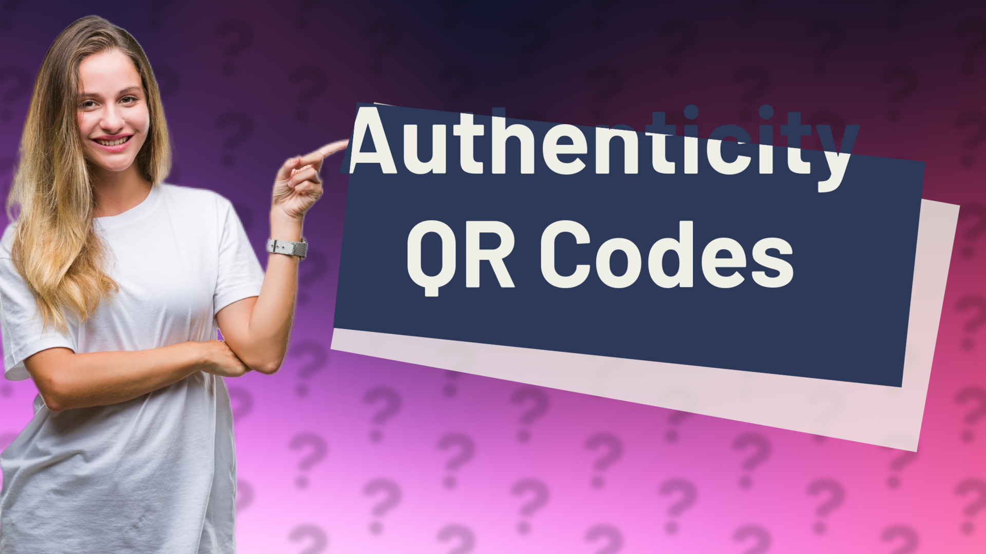 Authenticity QR Codes